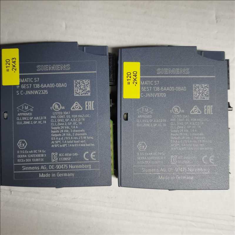 询价~6ES7138-6AA00-0BA0，95新，送包装盒