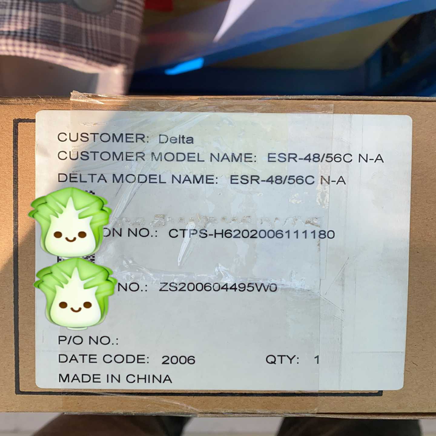 台达ESR-48/56CN-A电源模块原包询价