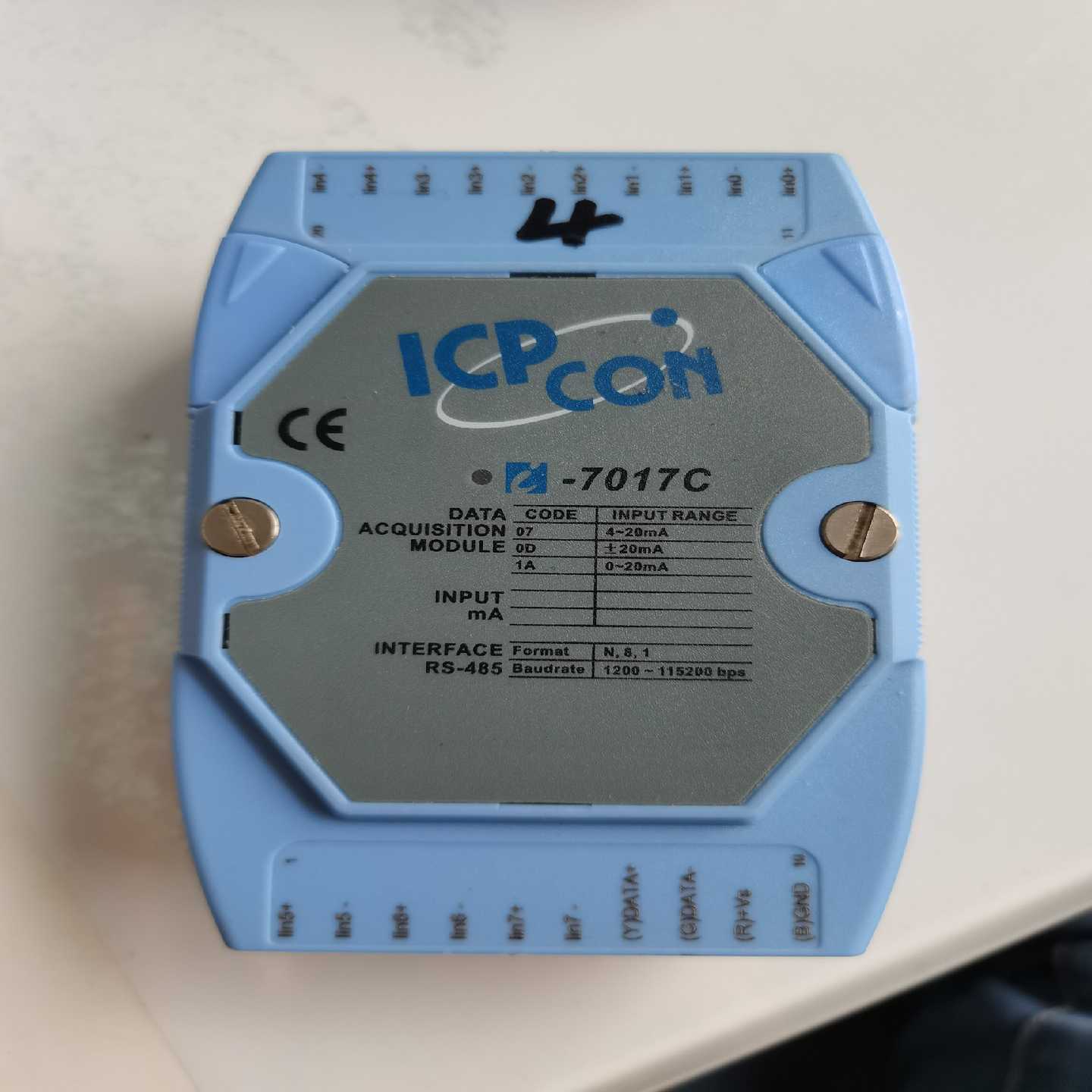 【星慕电子】泓格模块ICPCON I-7017C 电流输入模块，实物图片