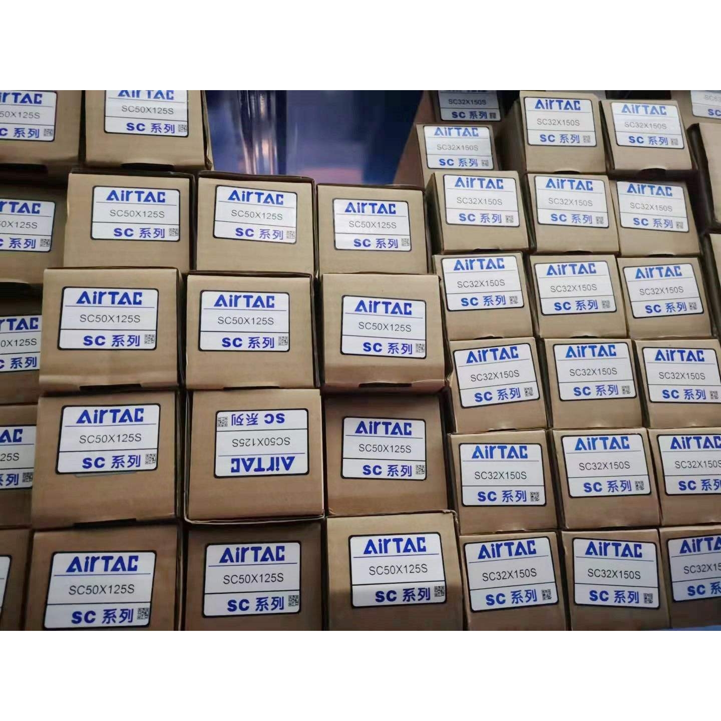 AirTac/亚德客气缸SC32X3/4/5/6/7/8/9/1/12/125/15/2/6/7/800S