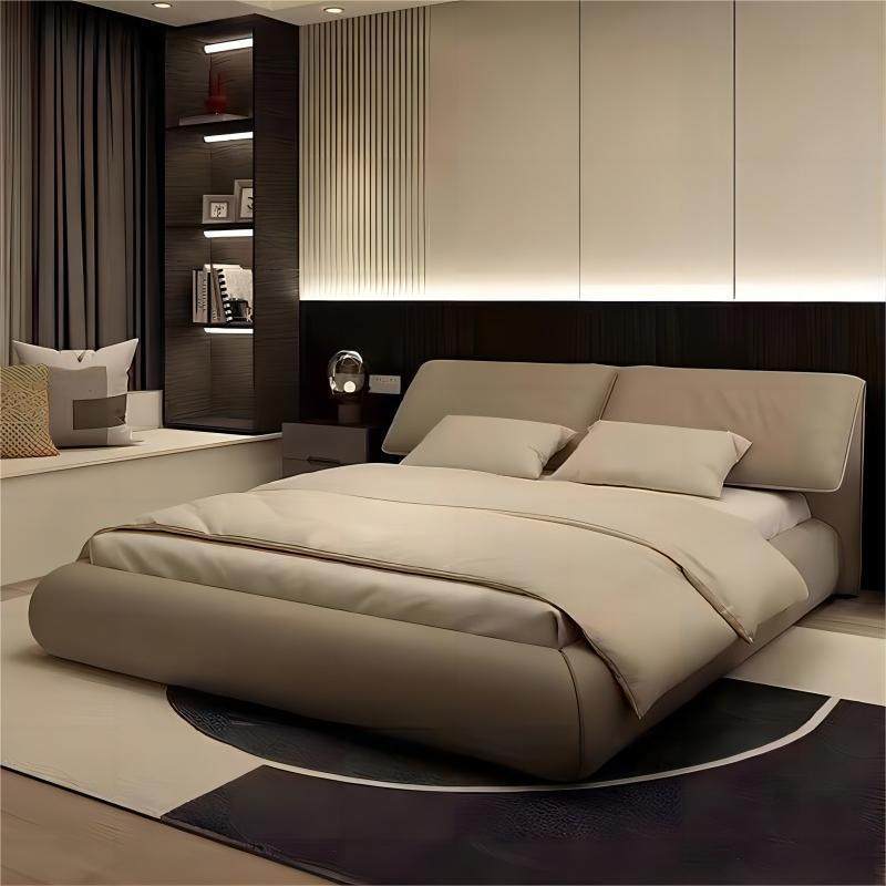 意式极简大象内陷头层真皮床简约现代主卧软包1.8双人床实木床架,家装灯饰光源,其它灯具灯饰,淘宝优惠券,粉丝福利购,淘宝优惠卷