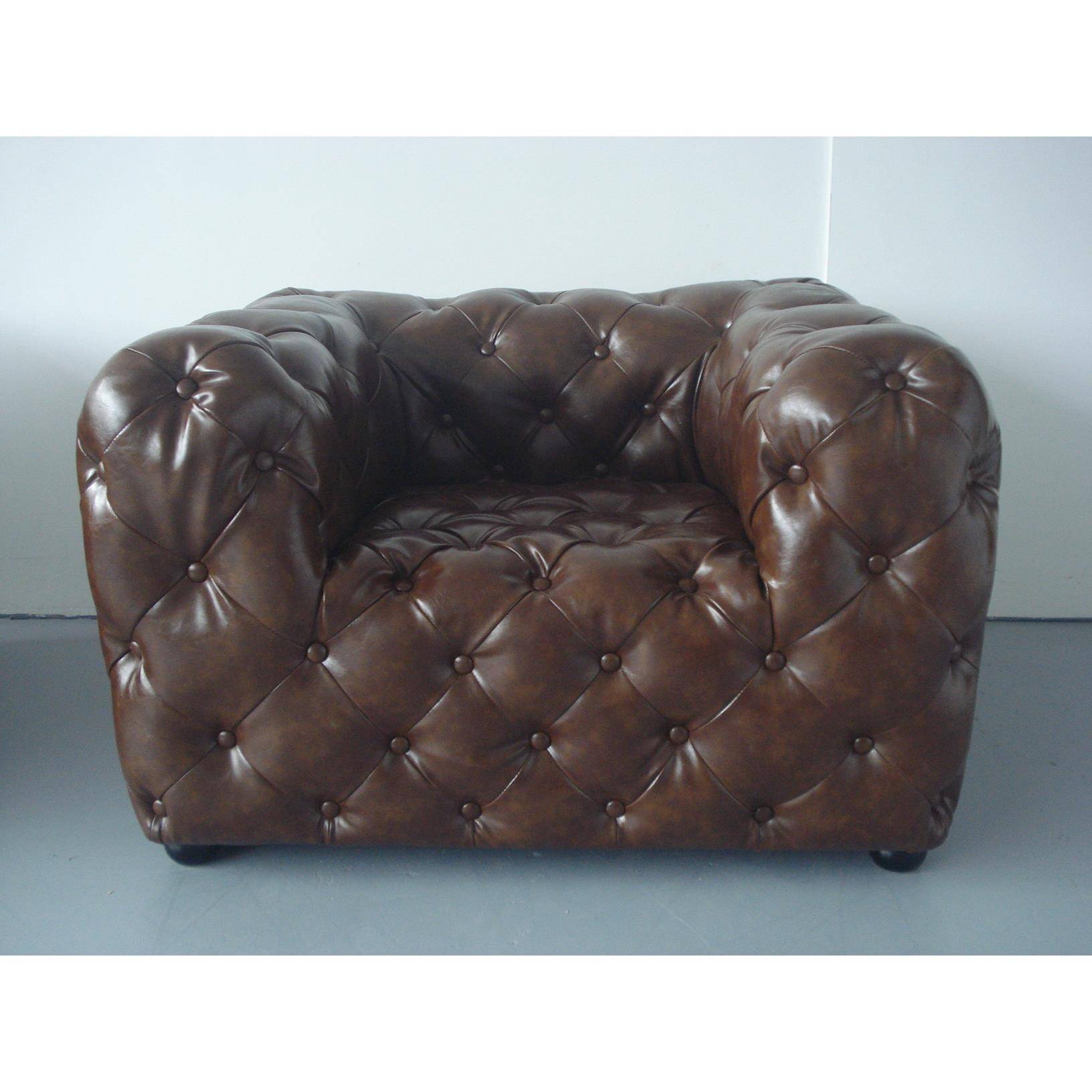 后现代新古典简约时尚个性磨砂油蜡皮艺拉扣组合沙发单双三人可定