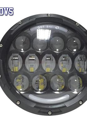 直销汽车LED大灯7英寸牧马人大灯85WCREE越野车前大灯