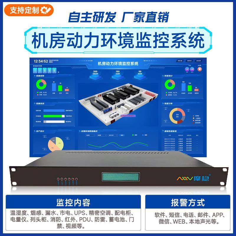库房环境监控系统档案室环境监测系统档案馆环境监测系统