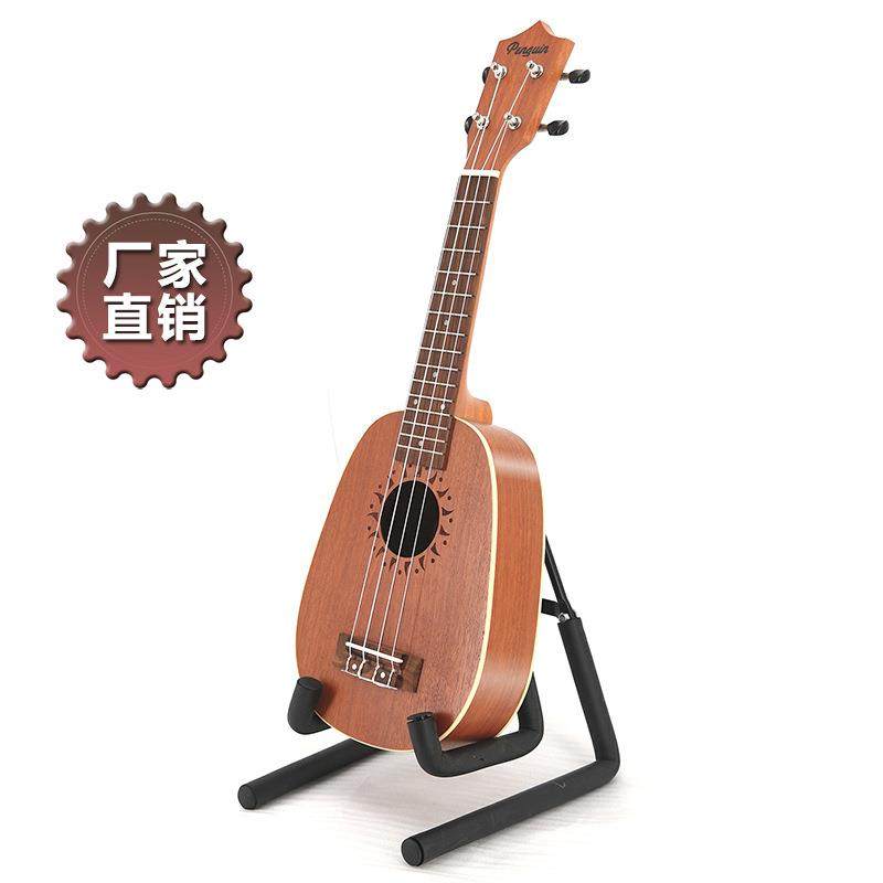 21寸沙比利菠萝桶型尤克里里ukulele乌克丽丽夏威夷四弦琴小吉他