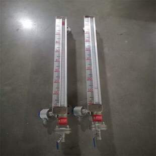 材質(zhì)304 法蘭DN80 式 帶遠(yuǎn)傳裝 置 磁翻板液位計(jì) 銷(xiāo)售UHZ頂裝