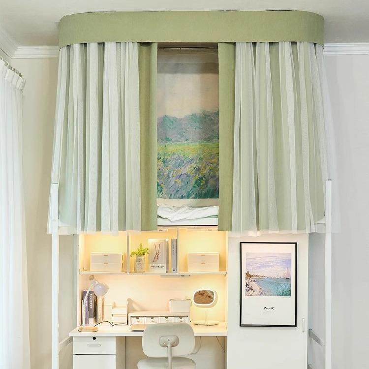 宿舍床帘U型粘贴式男女生床围档帘支架学生寝室免打加粗蚊帐支架,家装灯饰光源,其它灯具灯饰,淘宝优惠券,粉丝福利购,淘宝优惠卷