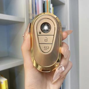 适用于新款奔驰E300钥匙套C级C260L/E260L包S400扣GLC260钥匙壳
