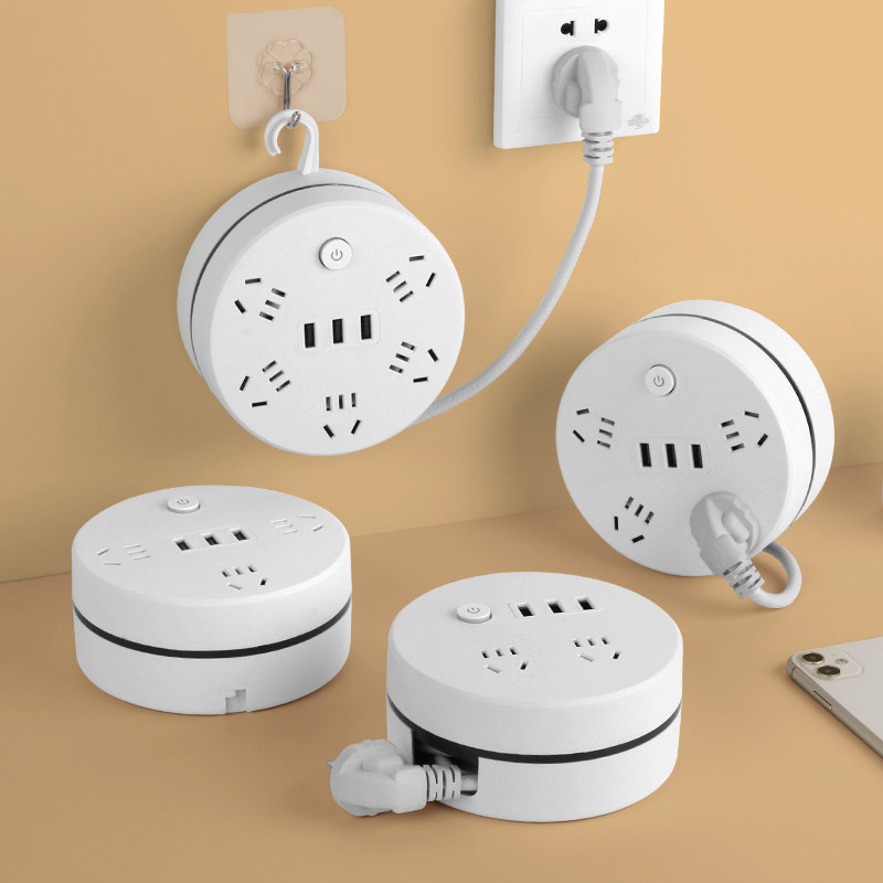 插座多功能伸缩排插宿舍插线板usb学生插板桌面控制充电功率收纳,电子/电工,接线板,淘宝优惠券,粉丝福利购,淘宝优惠卷