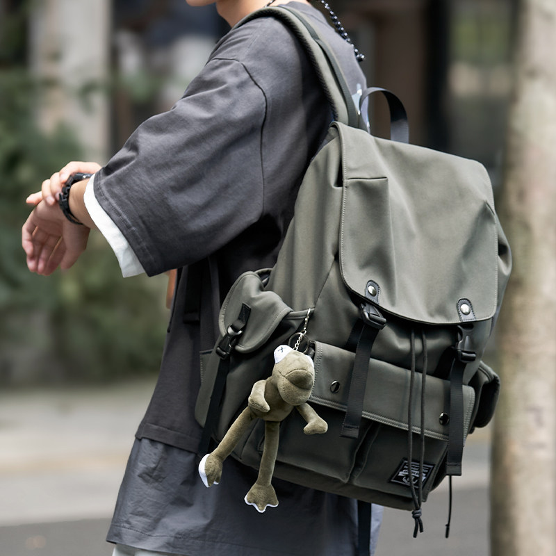 大学生书包男生初中生个性潮流复古双肩包旅行出差行李包电脑背包,箱包皮具/热销女包/男包,双肩背包,淘宝优惠券,粉丝福利购,淘宝优惠卷