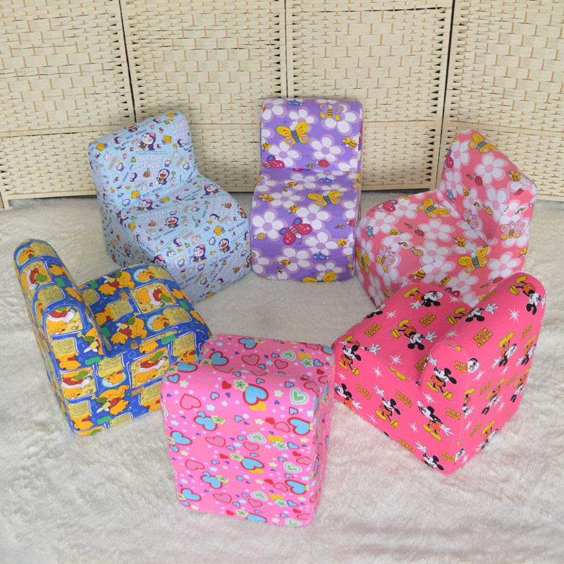 儿童沙发小沙发可拆洗带靠背小凳子宝宝沙发换鞋凳时尚迷你布艺椅,住宅家具,矮凳,淘宝优惠券,粉丝福利购,淘宝优惠卷