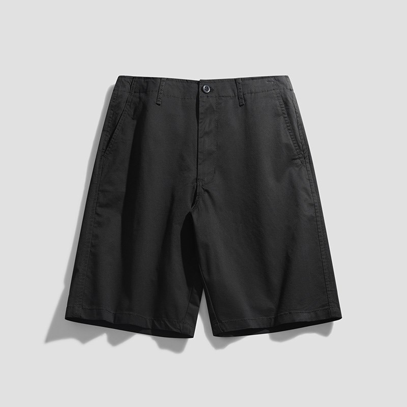夏季日系纯色工装短裤男潮牌大码五E分裤韩版潮流中裤宽松直筒马