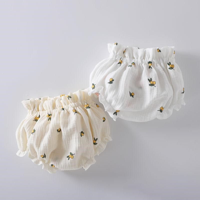 婴幼儿棉纱面包裤薄款短裤男女童印花外穿夏季女宝宝裤纯棉包臀裤,童装/婴儿装/亲子装,裤子,淘宝优惠券,粉丝福利购,淘宝优惠卷