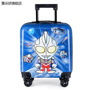 儿童旅行箱男孩18寸玩具拉杆箱气B车皮箱M行李箱多功能户外旅行箱