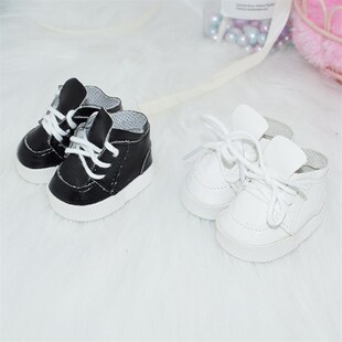 现货娃用鞋子20cm胖胖体棉花娃娃玩偶公仔鞋子运动休闲鞋小白鞋