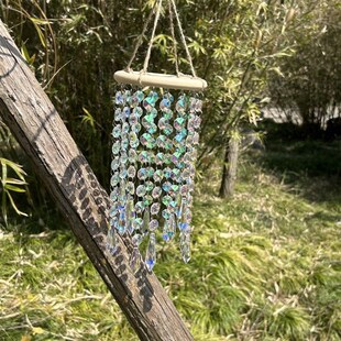 太阳捕手棱光镜太阳捕手晶体阳光捕手风铃K挂饰室内水晶款梦幻彩