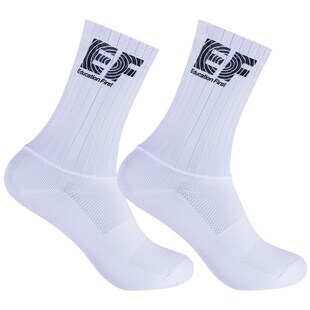 2024新款气动压缩公路自行车运动专业队版骑行袜男女士中长筒跑步