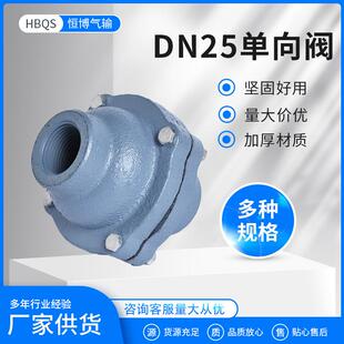 单向逆止阀DN25单向阀供应法兰单向阀门单向旋启式排污止回阀