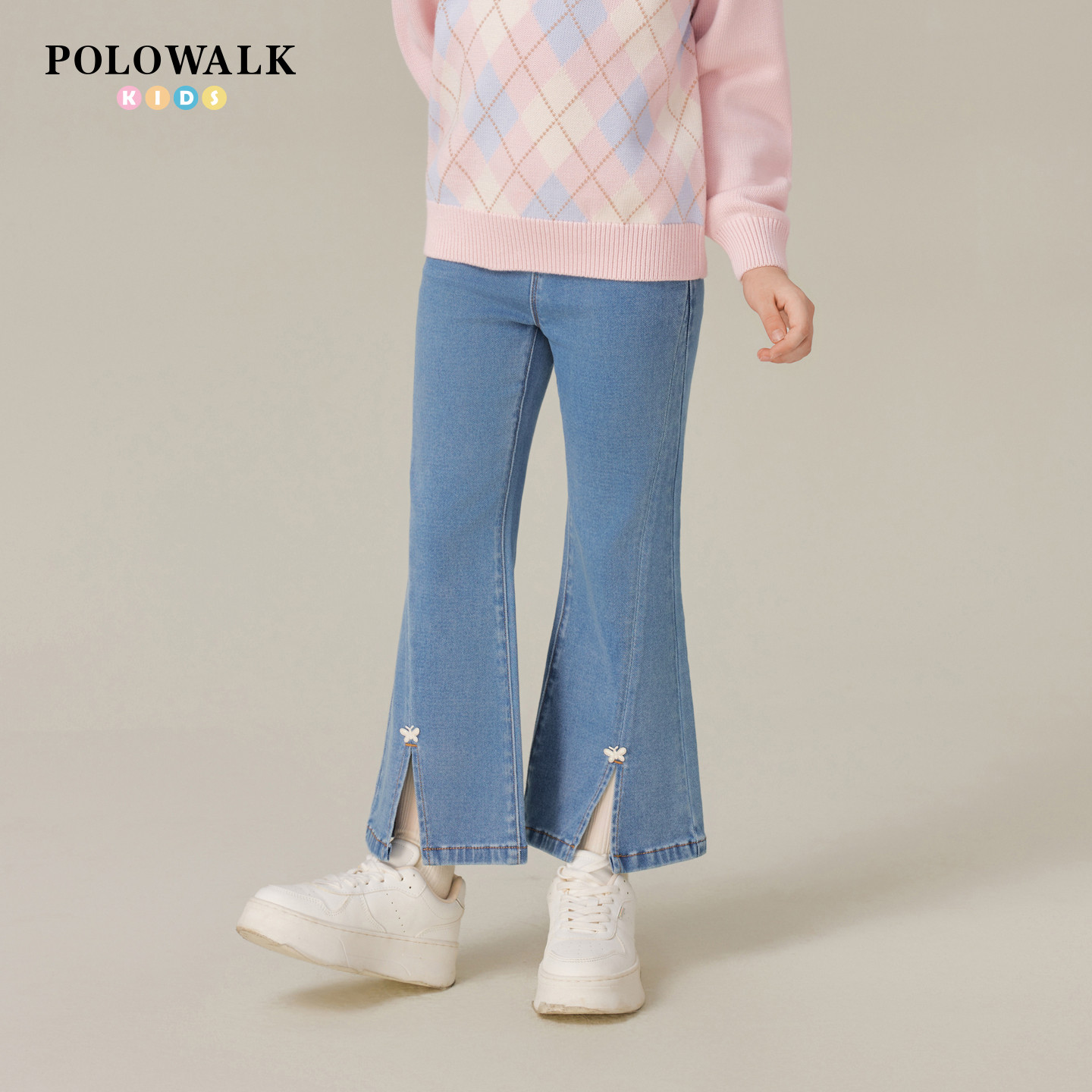 POLOWALK童装女童长裤图片