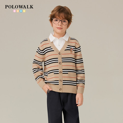 POLOWALK童装男童针织衫