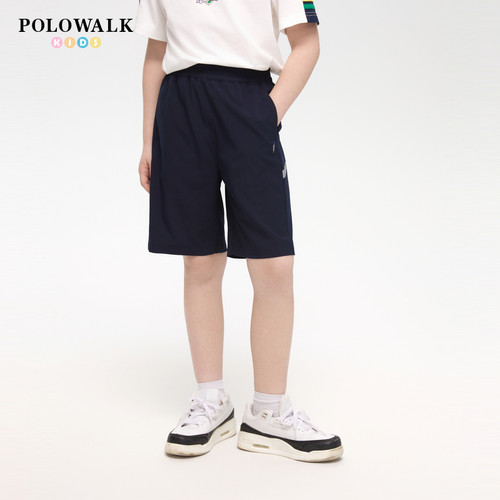 POLOWALK童装男童速干短裤