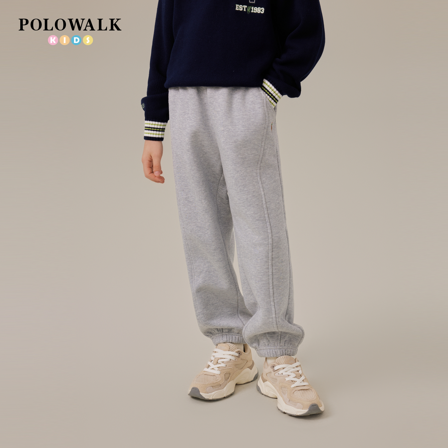 POLOWALK童装男童卫裤