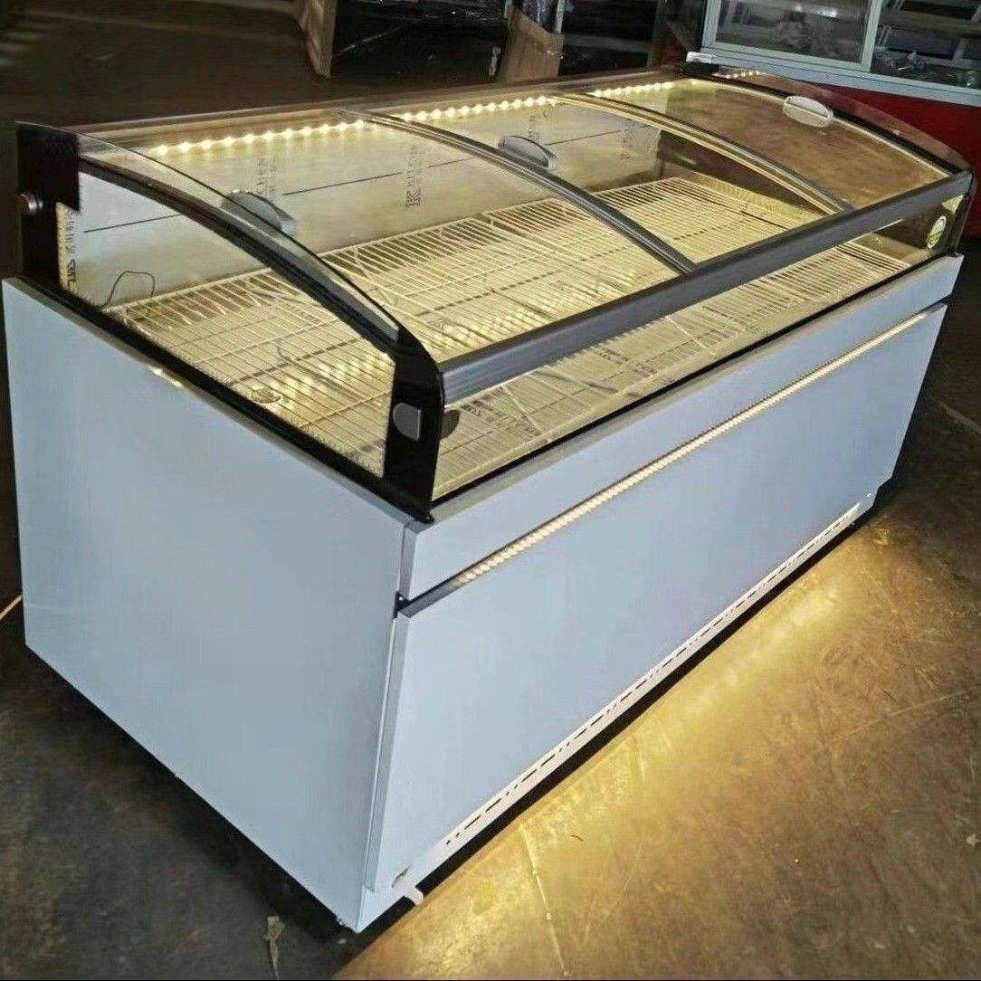 脖柜冷藏展示柜烧烤熟食冷冻凉菜点菜冷藏柜卤肉卤菜水果保鲜商用