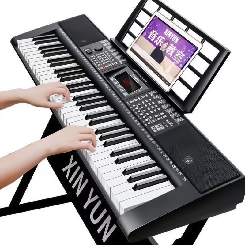 新韵365电子琴标准61键零基础中老年多功能自学琴儿童学生电子琴