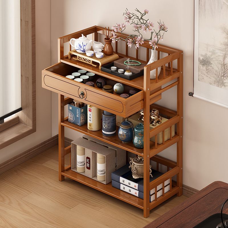 办公室茶水柜小户型客厅茶桌置物架家用茶几小桌子沙发边几侧边柜