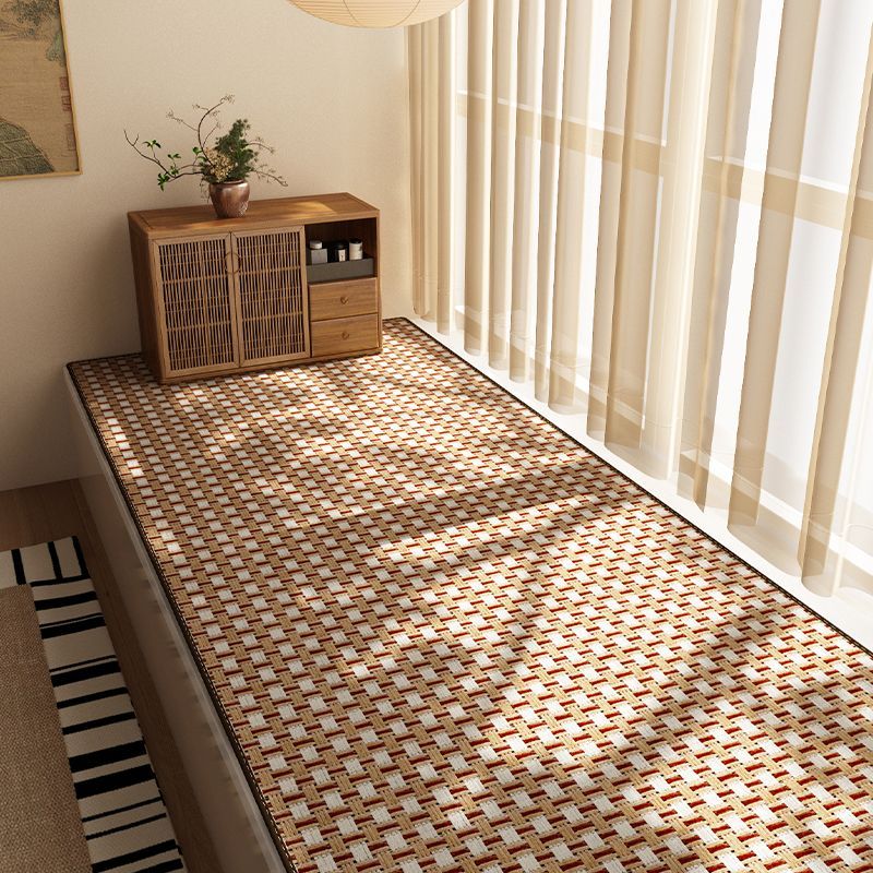 夏季藤席飘窗垫日式清凉透气阳台榻榻米坐垫凉爽藤编窗台垫子定制