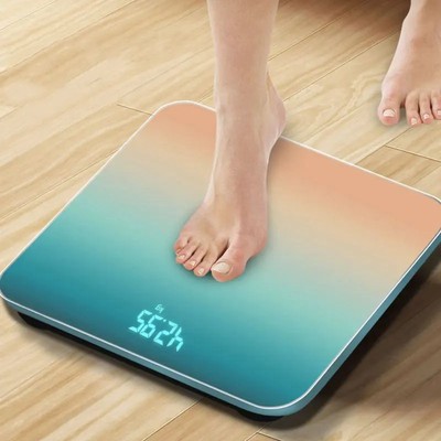 家用精准电子称体重秤家庭人体秤宿舍电子秤小型称重健康秤电池款