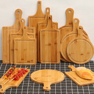 菜板水果砧板粘板披萨板切水果占板家用面板实木竹子案板水果菜板