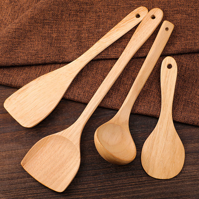 Wooden spatula pan stir fry spatula pot Fried spatula spoon