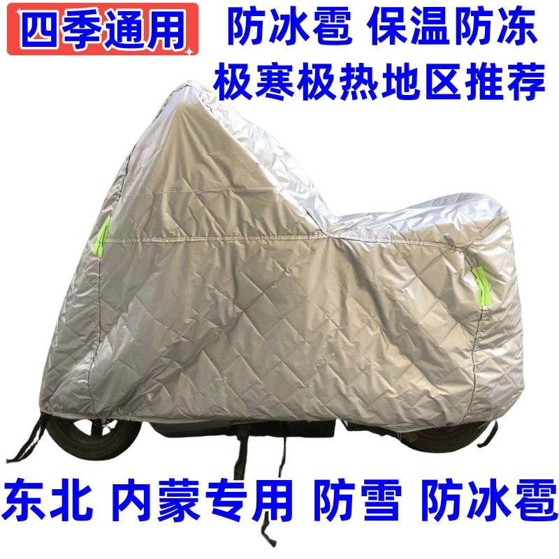 电动车防寒车衣加厚罩冬季防冻防雨超厚踏板雅迪防冰雹东北内蒙专