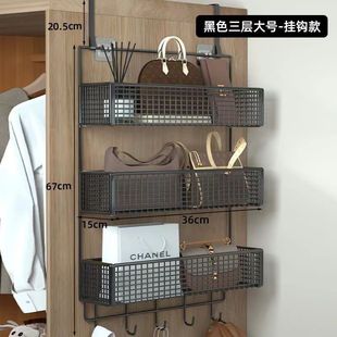 挂钩柜子侧边衣柜侧面挂衣钩门后置物架帽子包包收纳神器挂钩冰箱