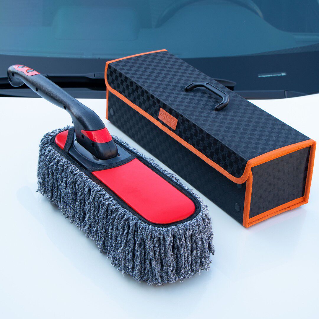 擦车拖把除尘掸子扫车灰尘清洁汽车专用软毛刷子车用轻便蜡刷油拖
