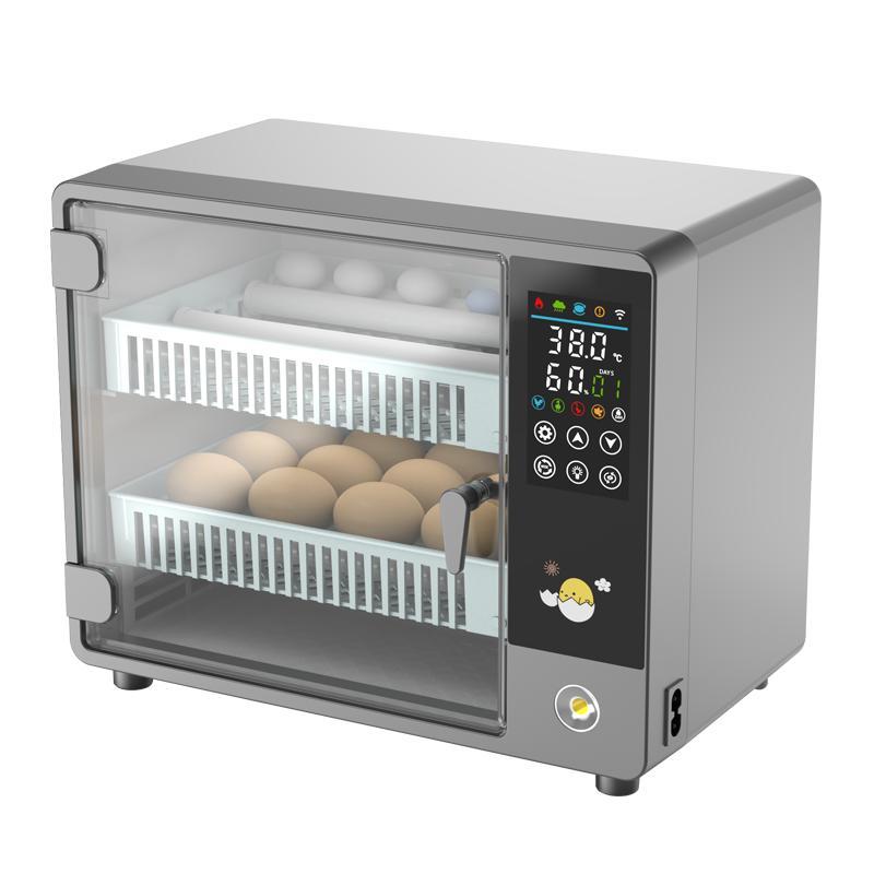 佳裕智能小鸡孵化器家用小型孵蛋器全自动鸡鸭鹅鸽子芦丁鸡孵化机