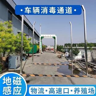 车辆全自动消毒通道雾化消毒机养殖场防疫设备喷雾饲料厂感应消杀