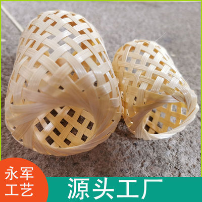 厂家网红摆摊潮汕竹编小灯笼手提古风拍摄道具精品节假日饰品