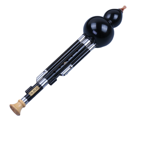 蓝孔雀葫芦丝 黑檀专业 D C  降B G F调成人儿童初学云南民族乐器