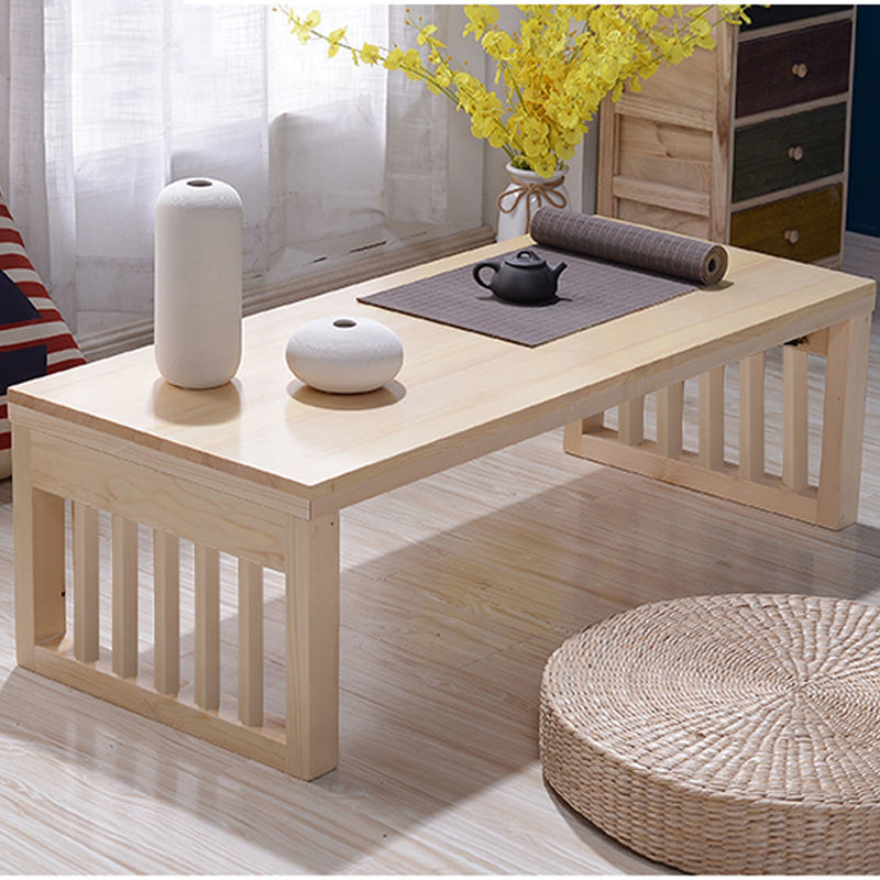 实木茶几可折叠现代创意简约矮桌客厅茶几小户型长方形小桌子日式