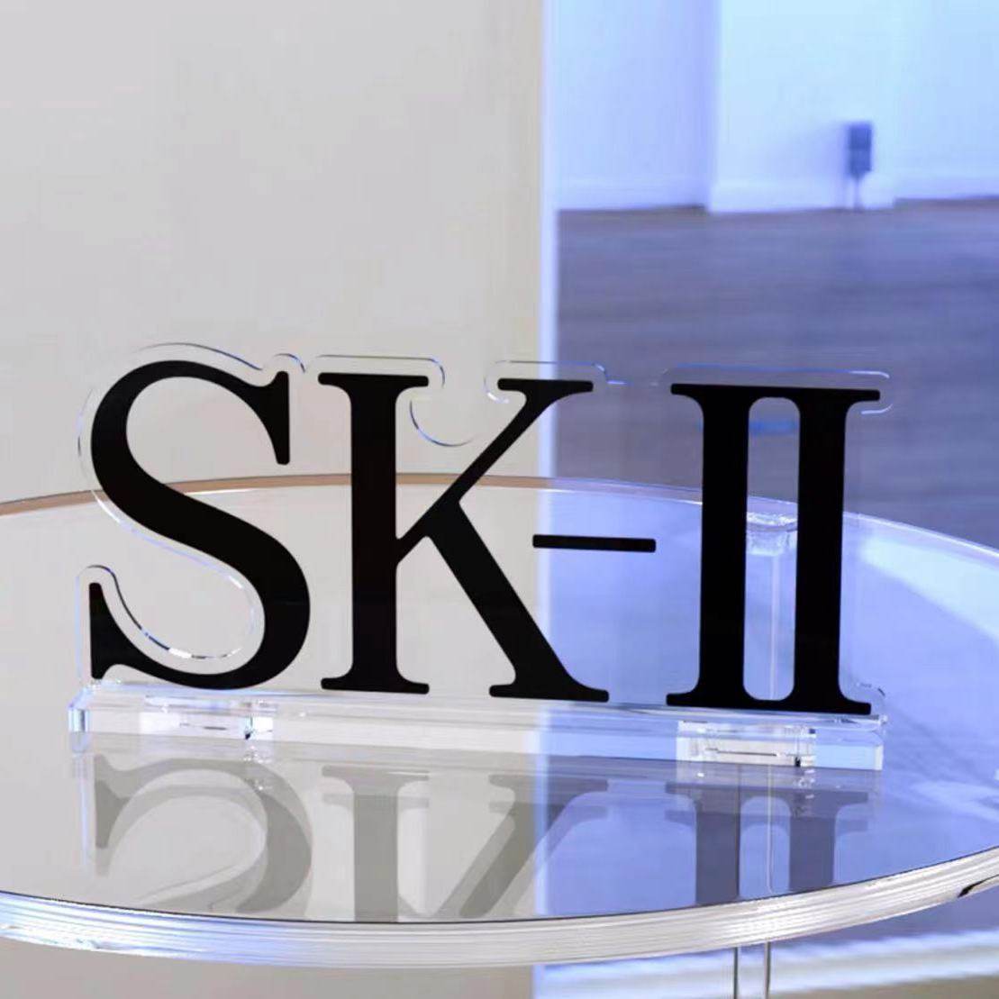 可定制logo亚克力立牌桌面展示牌水晶有机玻璃立式标识摆台直播间