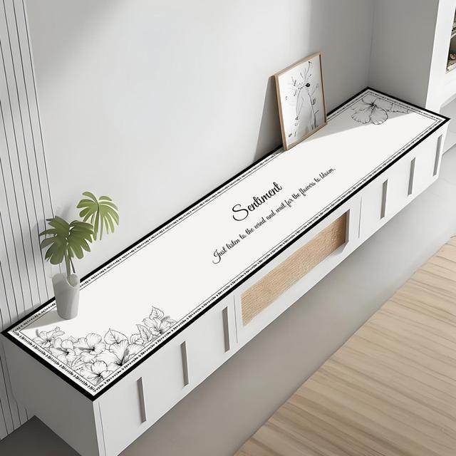 法式田园电视柜桌面垫桌布茶几布防水防烫防油餐边柜台面垫子桌垫,居家布艺,桌布,淘宝优惠券,粉丝福利购,淘宝优惠卷