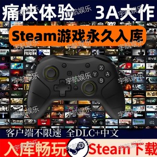 電腦筆記本臺(tái)式 PC電腦游戲手柄 單機(jī)游戲入庫 3A大作 機(jī)通用
