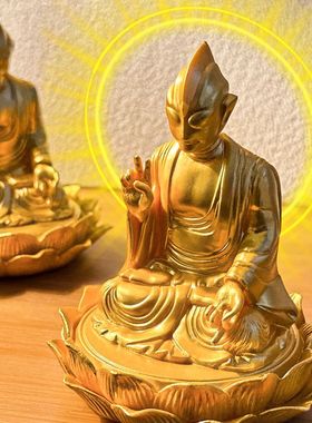 抽象猎奇小玩意生日礼物送朋友我奥慈悲打坐菩萨佛像摆件恶搞沙雕