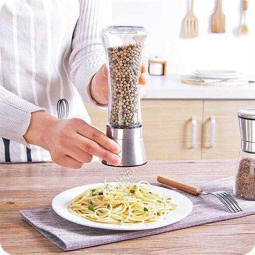 pepper mill胡椒研磨器 salt black grinder hand muller tool
