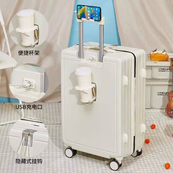 超轻多功能行李箱高颜值女学生登机箱男密码箱大尺寸旅行箱静音轮