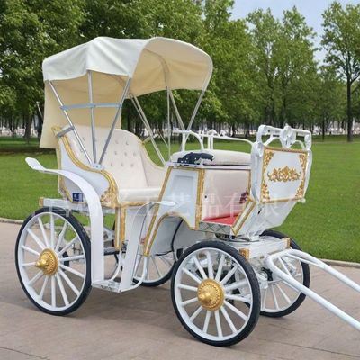 婚庆摄影拉客观光小矮马马拉载客景区旅游欧式马车15天内发货厂家