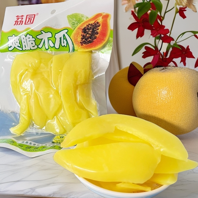荔园爽脆桃脆木瓜脆李子蜜饯果干开胃酸甜特惠清新小包童年的零食