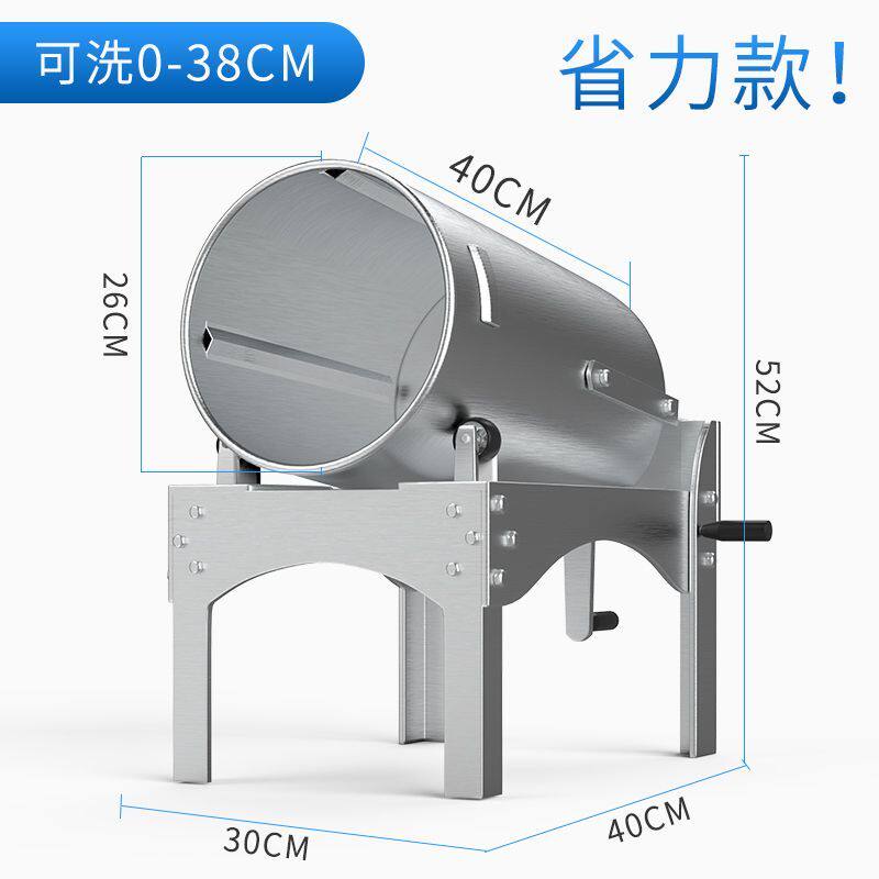 全自动烧烤签子清洗机烤串不锈钢签竹签商用冲刷洗签子滚筒洗签机
